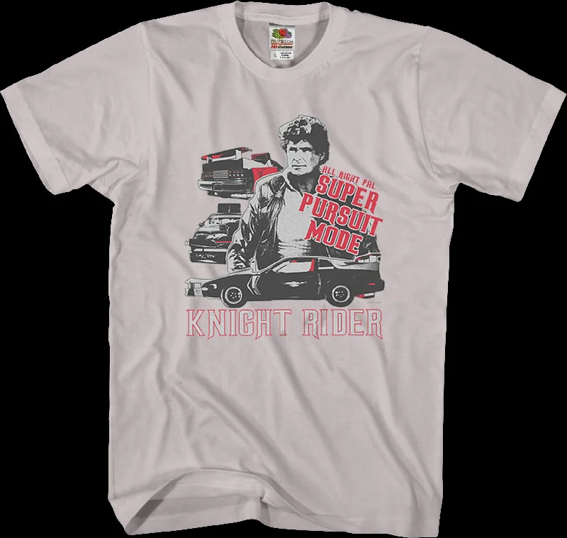 Super Pursuit Mode Knight Rider T-Shirt