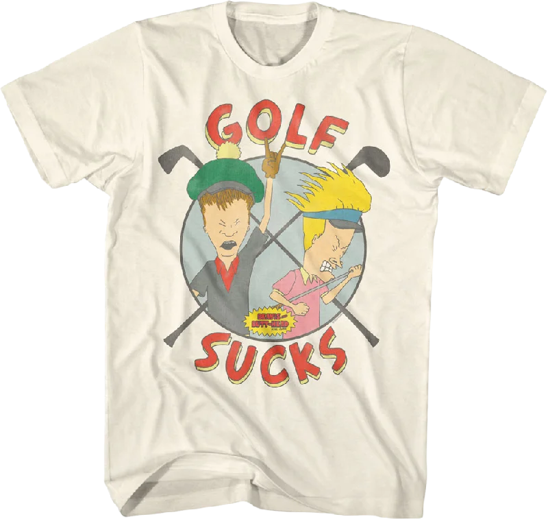 Golf Sucks Beavis And Butt-Head T-Shirt