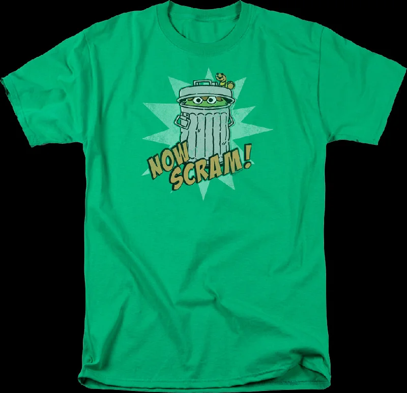 Oscar The Grouch Now Scram Sesame Street T-Shirt