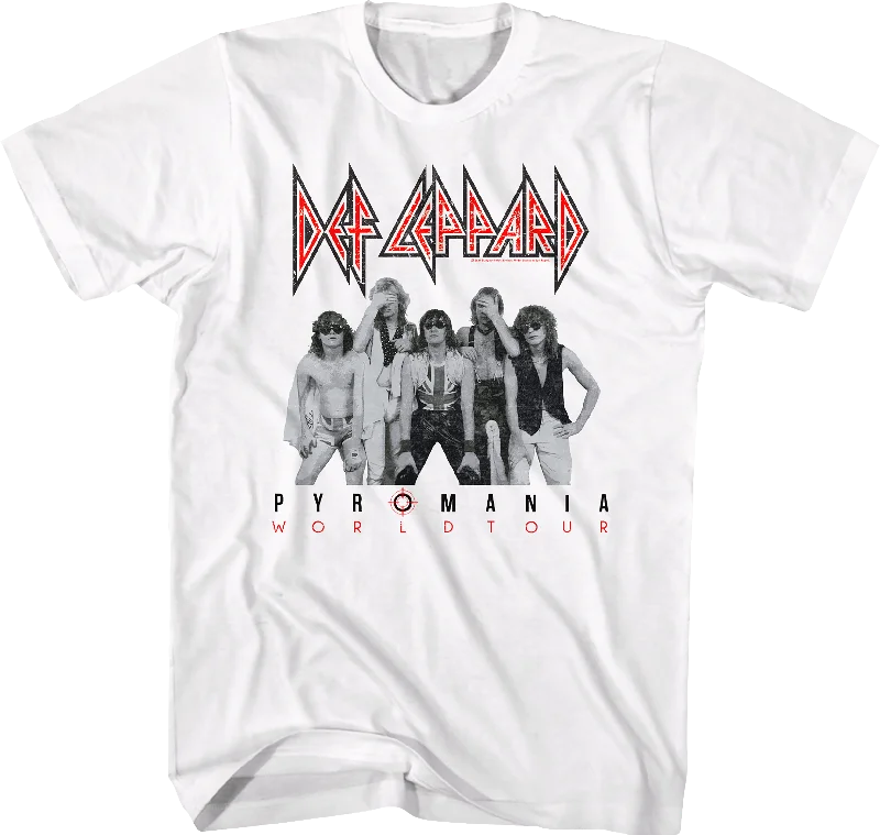 Pyromania World Tour Def Leppard T-Shirt