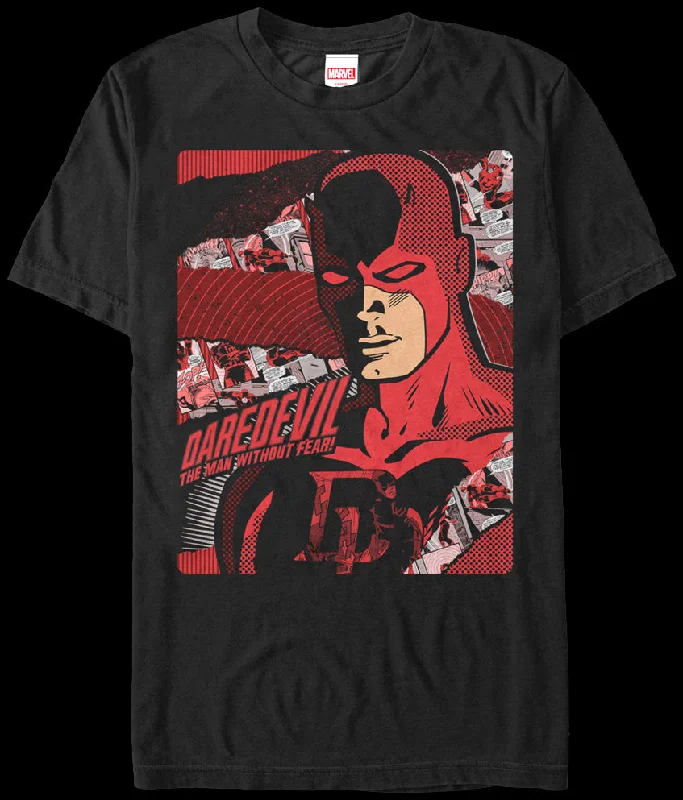 Comic Background Daredevil T-Shirt