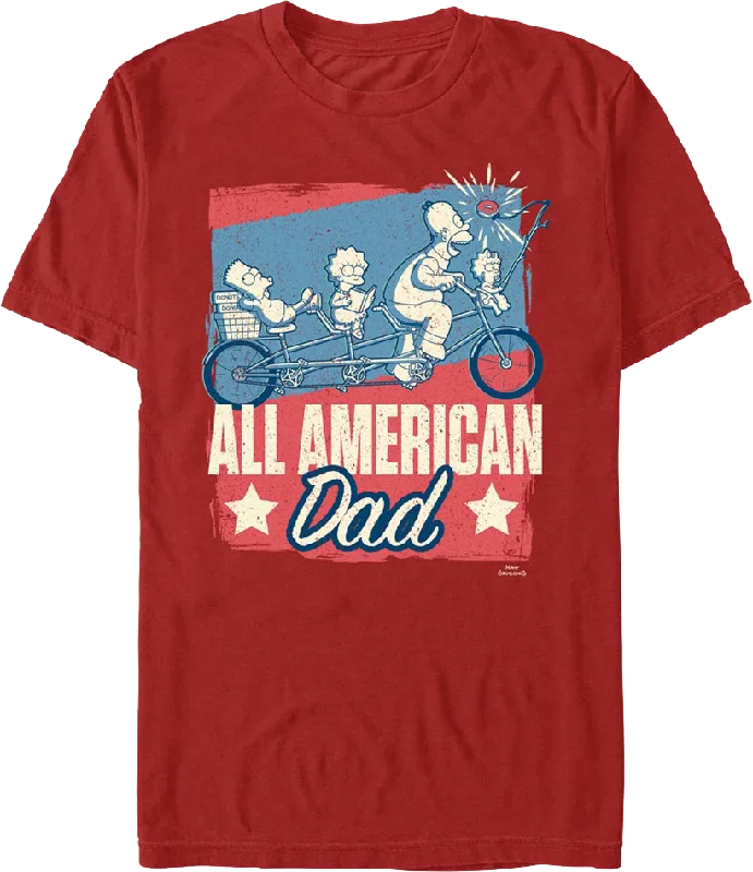 All American Dad The Simpsons T-Shirt