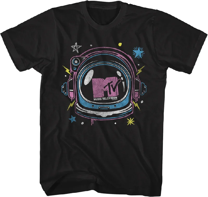 Astronaut Helmet MTV Shirt