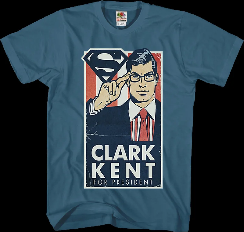 Clark Kent For President Superman T-Shirt