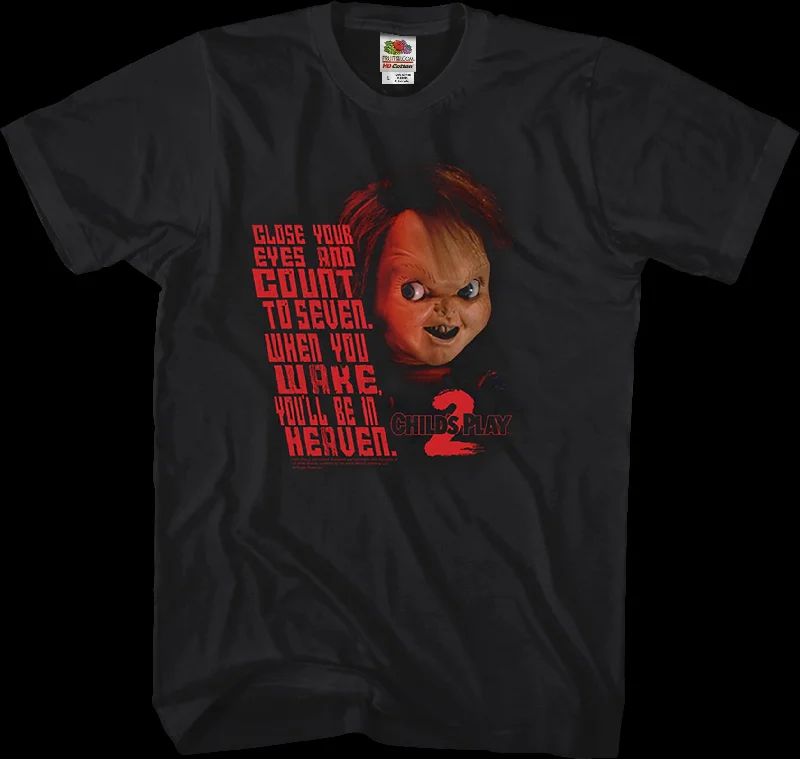 Close Your Eyes Child's Play 2 T-Shirt