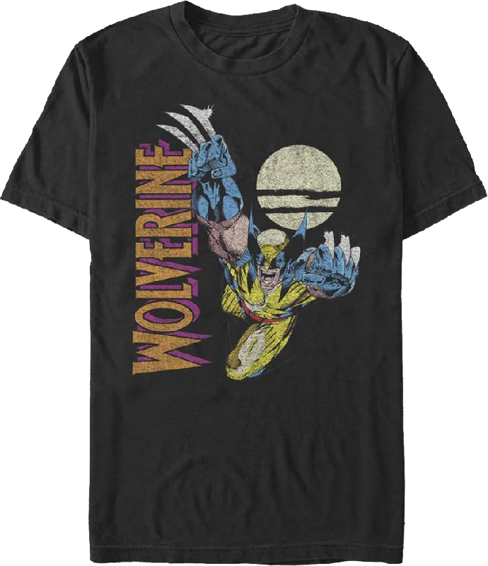 Full Moon Wolverine Marvel Comics T-Shirt