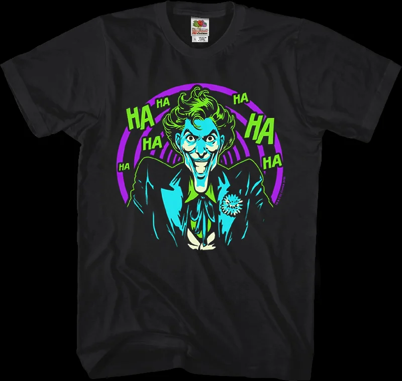 The Joker Spiraling Laughter DC Comics T-Shirt