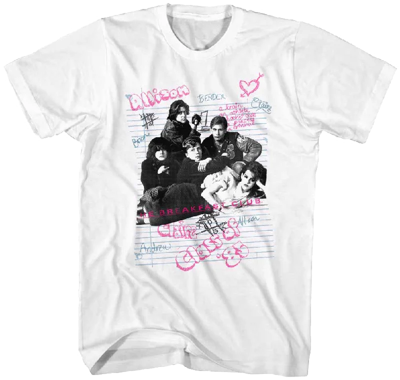 Sketches Breakfast Club T-Shirt