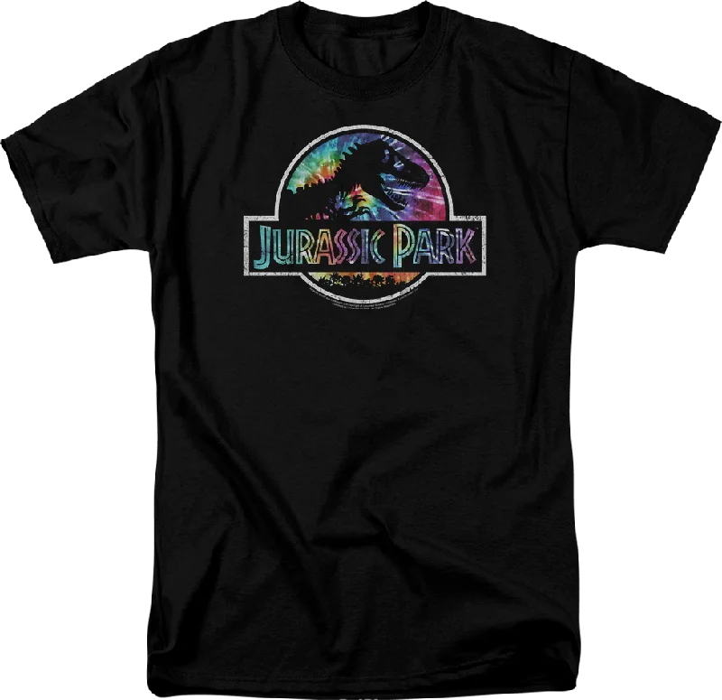 Tie Dye Logo Jurassic Park T-Shirt