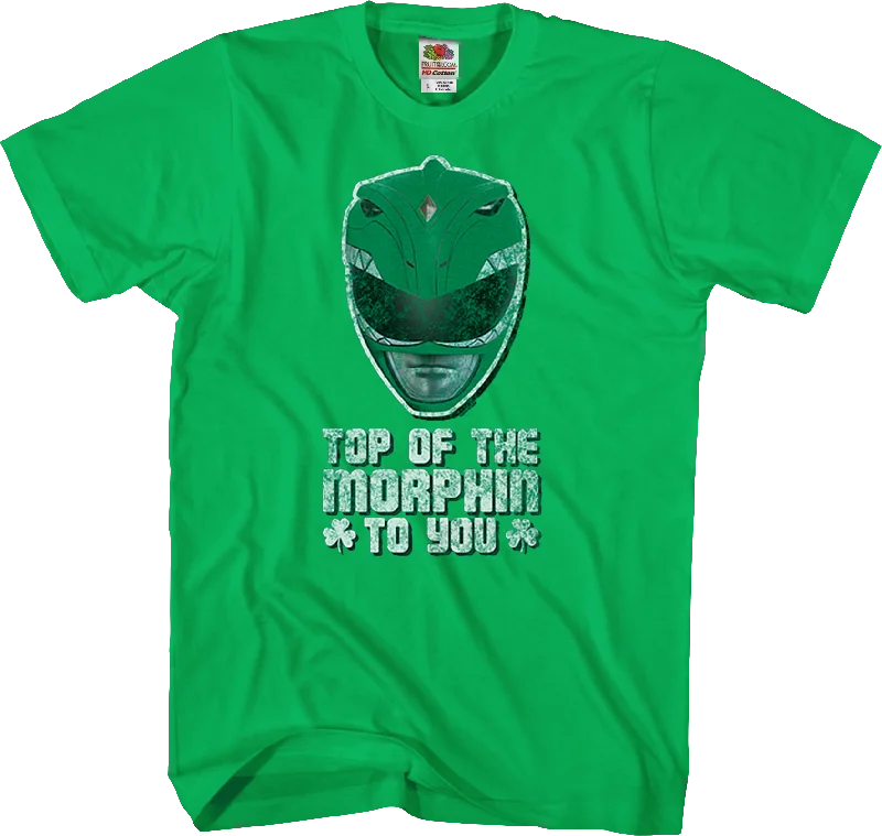 Top Of The Morphin To You Mighty Morphin Power Rangers T-Shirt