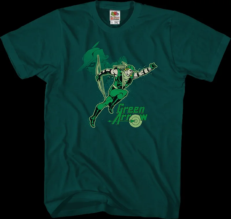 Emerald Archer Green Arrow T-Shirt