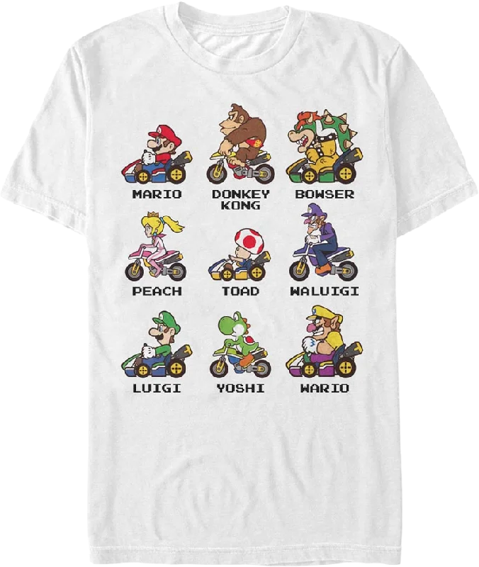 Mario Kart Drivers Super Mario Bros. T-Shirt