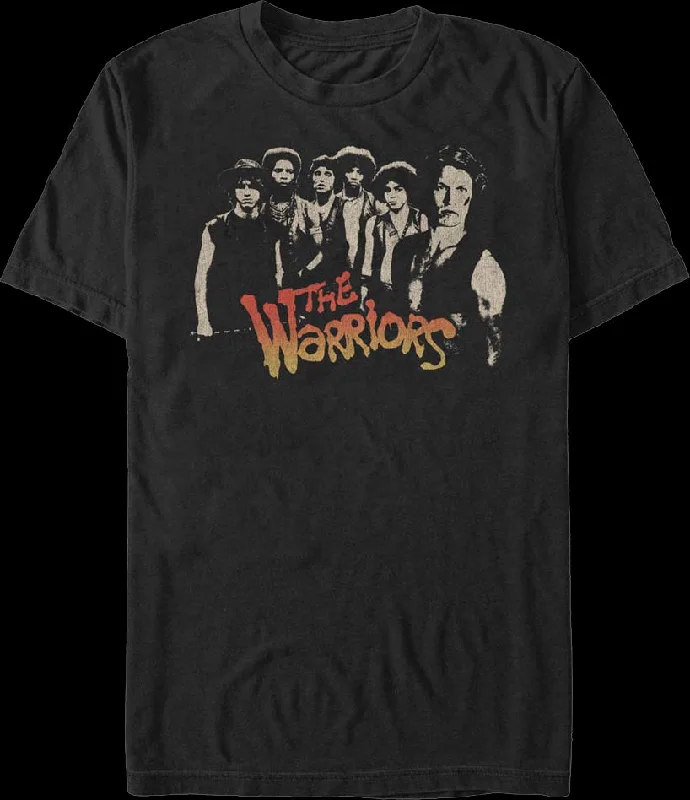 Distressed Members Warriors T-Shirt