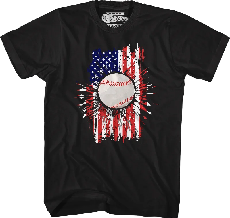 Baseball Flag T-Shirt