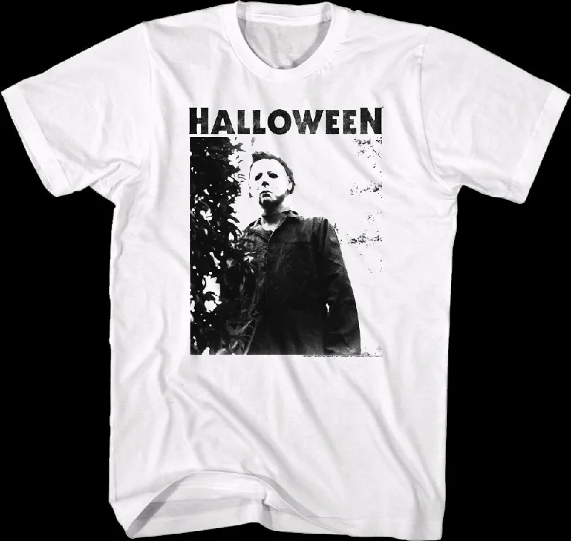 Black And White Shape Halloween T-Shirt