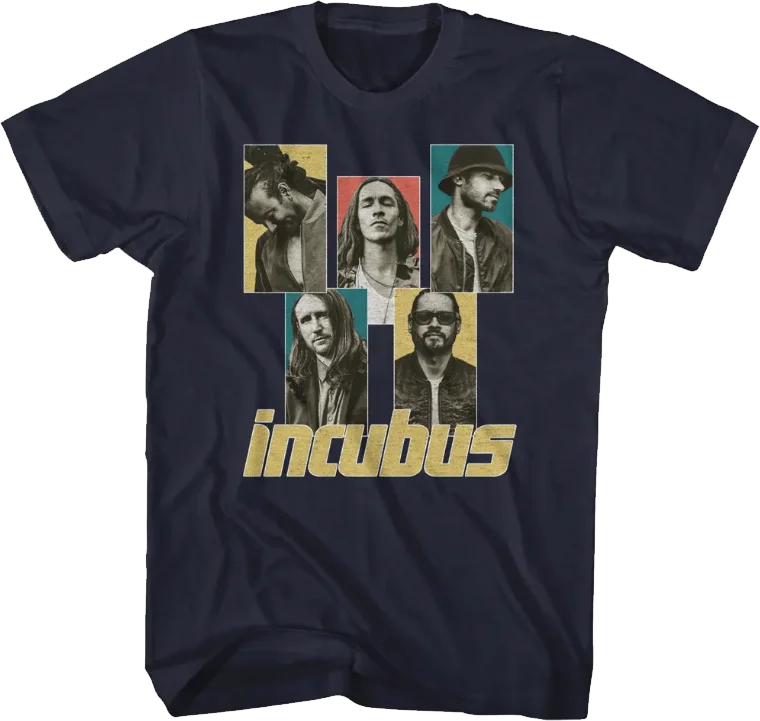 Band Panels Incubus T-Shirt