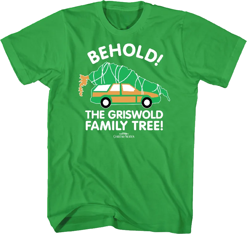 Behold The Griswold Family Tree Christmas Vacation T-Shirt