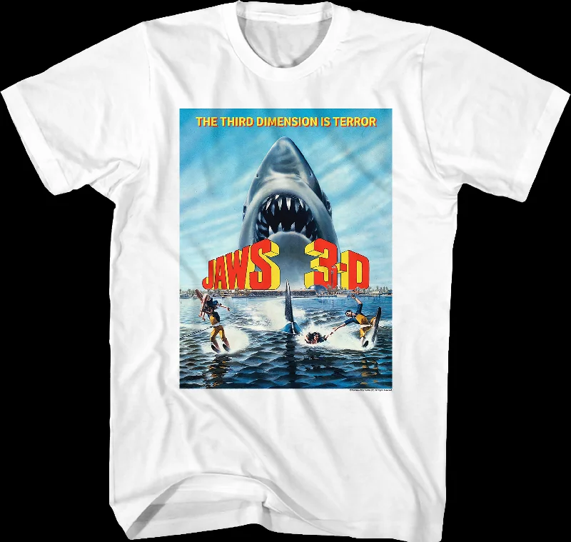 Movie Poster Jaws 3-D T-Shirt