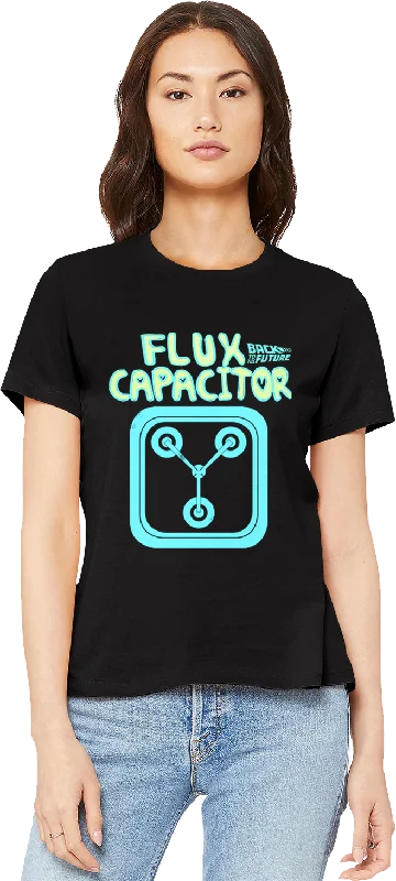 Ladies Flux Capacitor Back To The Future Shirt