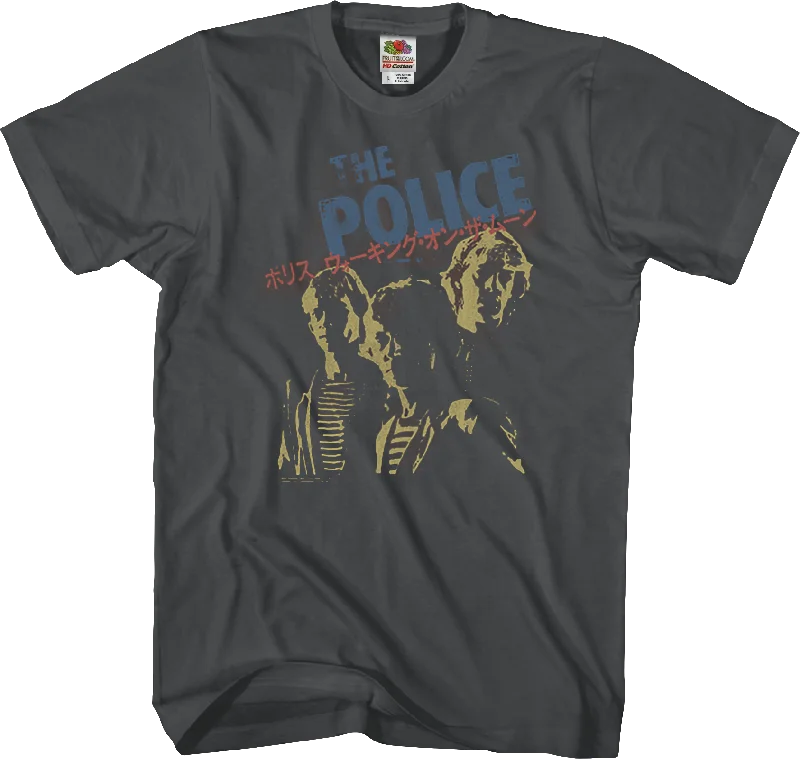 Japanese Poster The Police T-Shirt