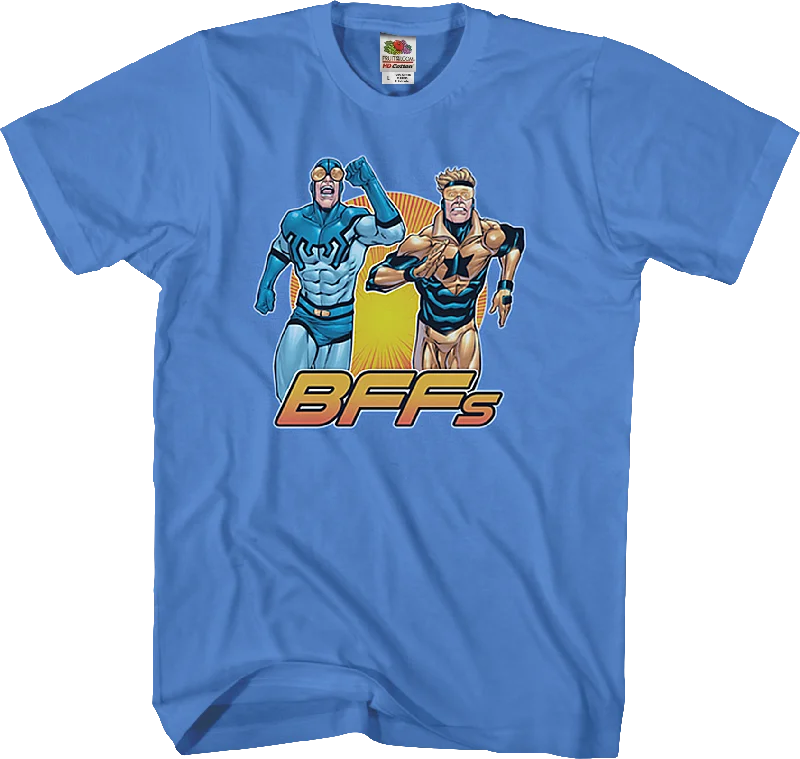 BFF's Blue Beetle and Booster Gold T-Shirt