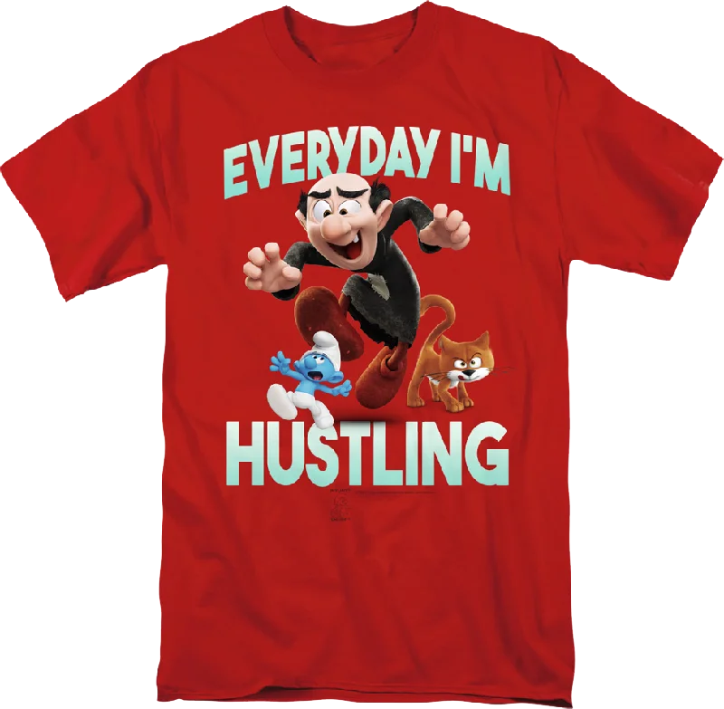 Everyday I'm Hustling Smurfs T-Shirt