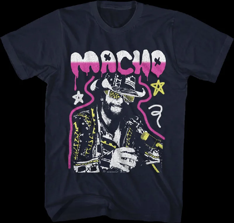 Graffiti Macho Man Randy Savage T-Shirt