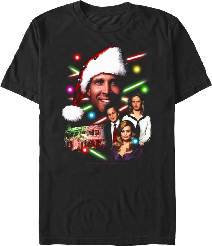 Retro Griswold Family Portrait Christmas Vacation T-Shirt