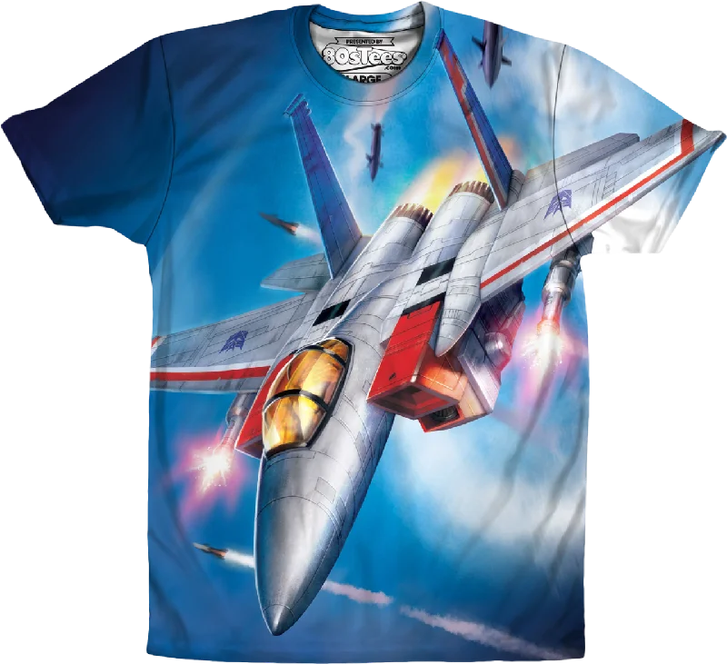 Sublimated Seeker Starscream Transformers Shirt