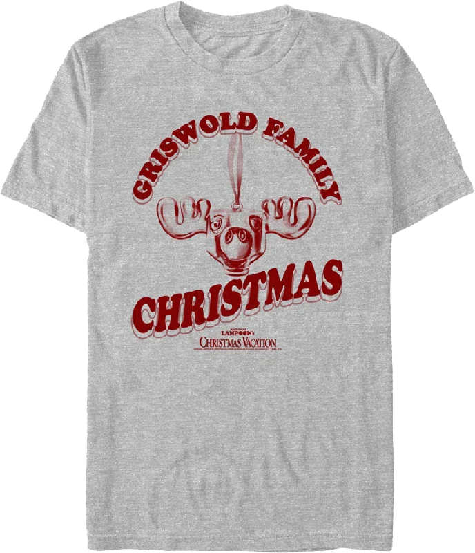 Moose Ornament Griswold Family Christmas Vacation T-Shirt