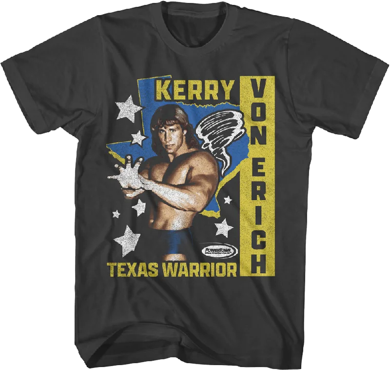 Texas Warrior Stars Kerry Von Erich T-Shirt