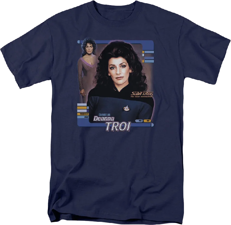 Deanna Troi Star Trek The Next Generation T-Shirt