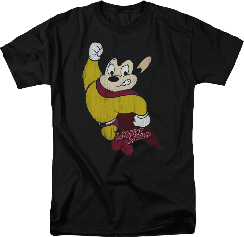 Classic Pose Mighty Mouse T-Shirt