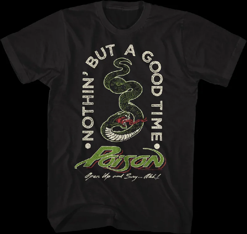 Poison Nothin' But A Good Time T-Shirt