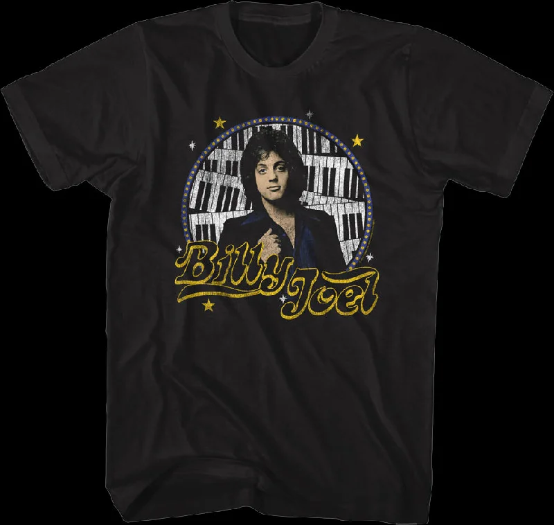 Piano Keys Billy Joel T-Shirt