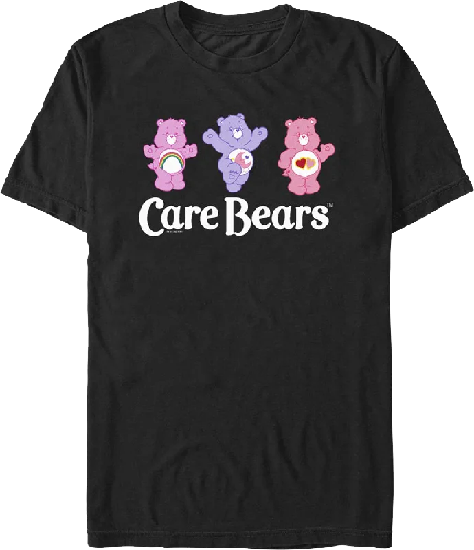 Three Caring Friends Care Bears T-Shirt