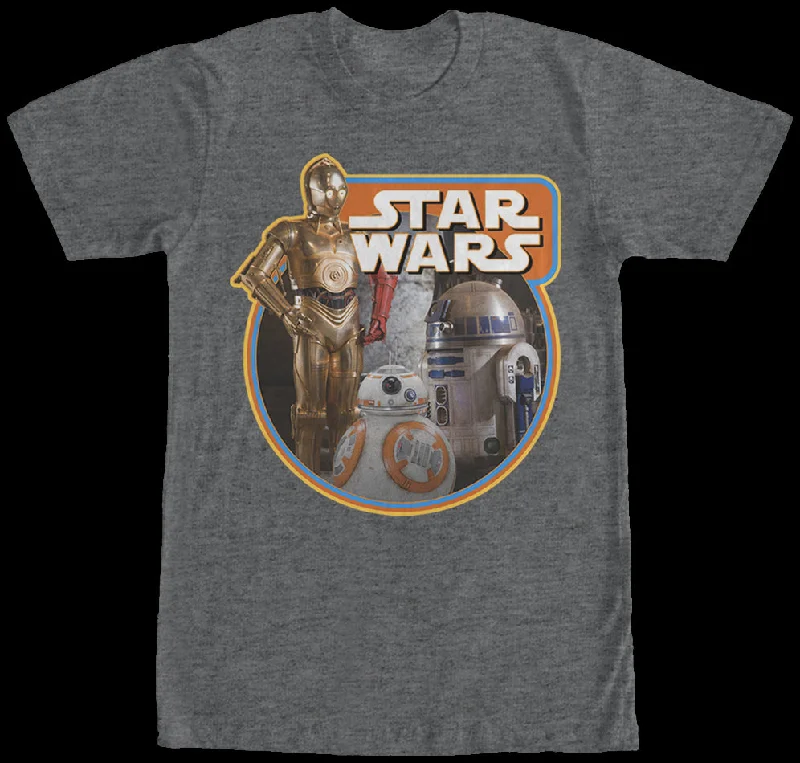 Three Droids Star Wars T-Shirt