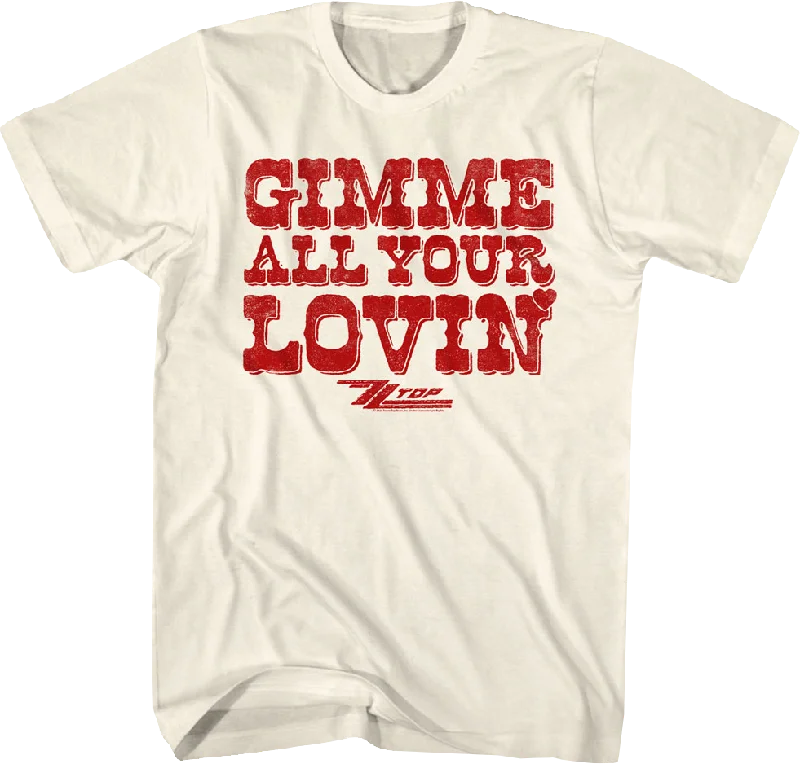 Gimme All Your Lovin' ZZ Top T-Shirt