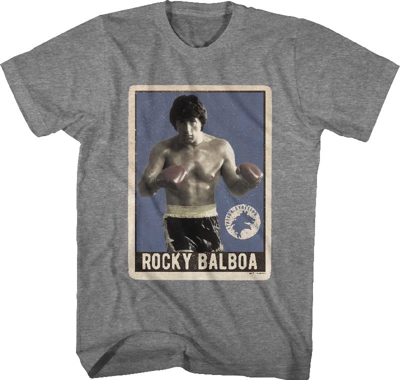 Rocky Balboa Trading Card T-Shirt