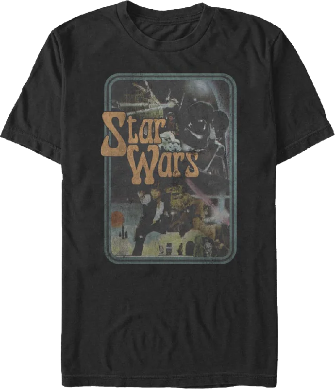 Retro Poster Star Wars T-Shirt