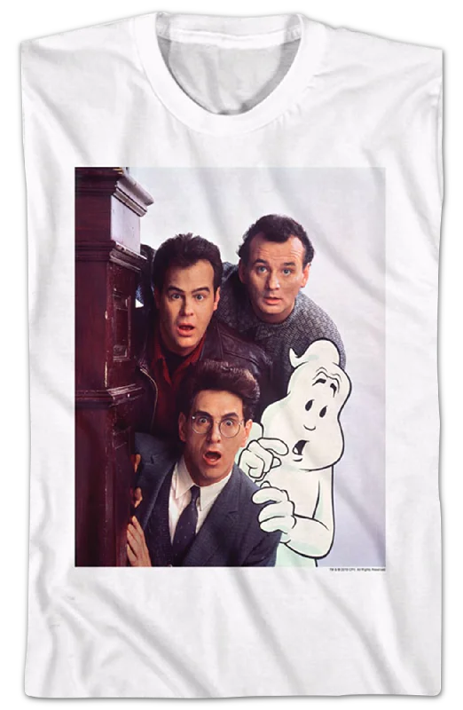 Egon Ray Peter Ghostbusters T-Shirt