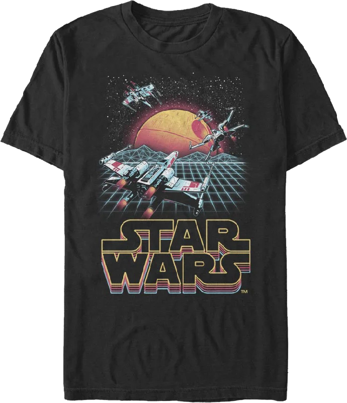 Retro X-Wing Starfighters Star Wars T-Shirt