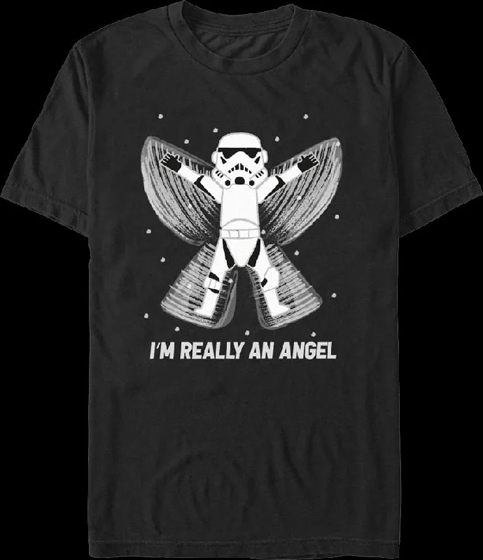 I'm Really An Angel Star Wars T-Shirt