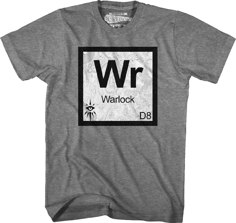 Warlock Element Symbol Dungeons & Dragons T-Shirt