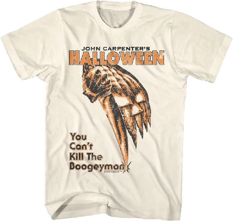 You Can't Kill The Boogeyman Movie Poster Halloween T-Shirt