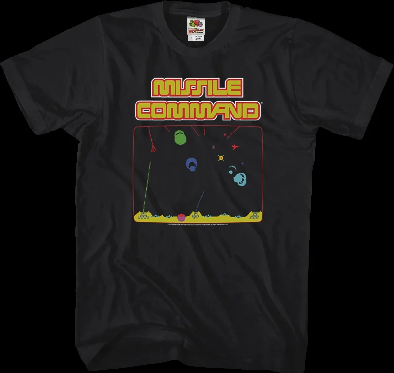 Missile Command Gameplay T-Shirt