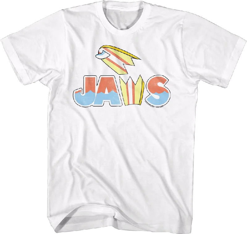 Broken Surfboard Jaws T-Shirt