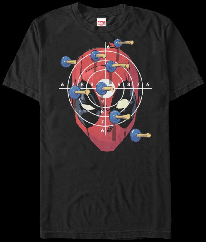 Target Practice Deadpool T-Shirt