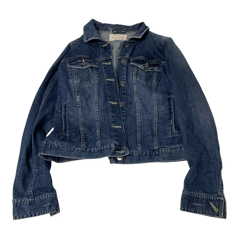 Jacket Denim By Two By Vince Camuto In Blue Denim, Size: S