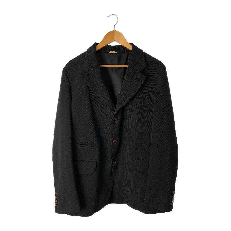 COMME des GARCONS HOMME DEUX/Tailored Jkt/M/Black/Polyester/DK-J037